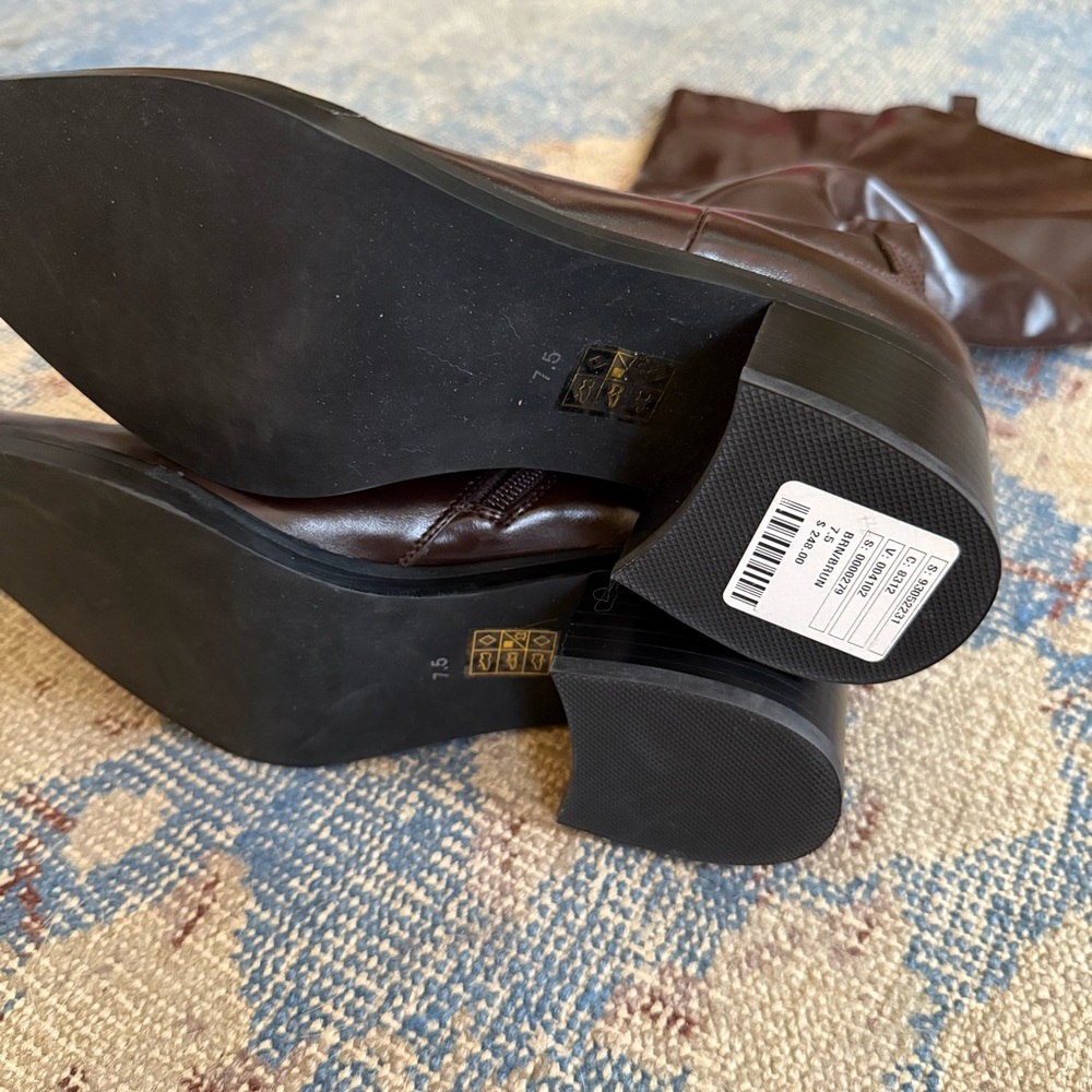 NEW Jeffrey Campbell for Free People Alix Tall Boots 7.5 - Picture 9 of 9